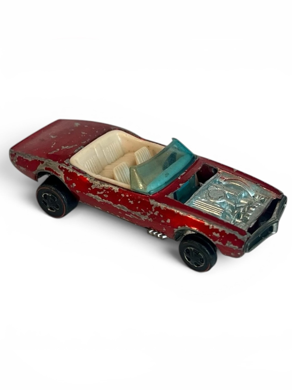 Hot Wheels Redline Custom Firebird 1967 Red Hong Kong